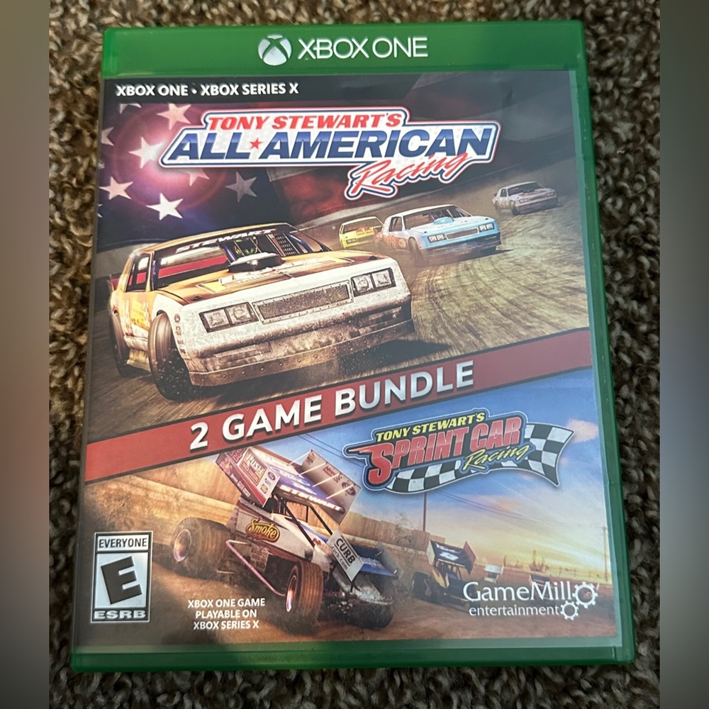 Tony Stewart’s All American Racing 2 Game Bundle, Xbox One, Xbox Series X